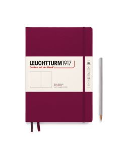 Leuchtturm1917 Notitieboek Composition B5 Hardcover Port Red Blanco
