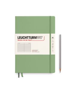 Leuchtturm1917 Notitieboek Composition B5 Hardcover Sage Gelijnd