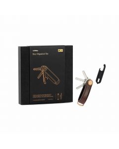 Orbitkey Espresso Brown with Brown Stitching Limited Edition Set + Black Multi-Tool V2