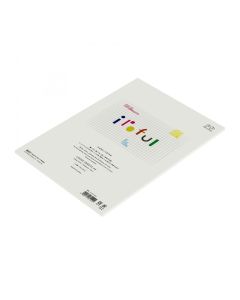 Iroful Papier A4 Ivoor Geruit 50 Losse Vellen