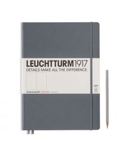 Leuchtturm1917 Notitieboek Master Slim A4+ Anthracite Dotted