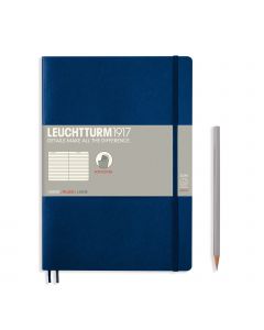 Leuchtturm1917 Notitieboek Composition B5 Soft Cover Navy Gelijnd
