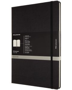 Moleskine Pro A4 Notebook Zwart Harde Kaft 