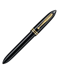 Sheaffer Balance III E893 Glossy Black Gold Trim Roller
