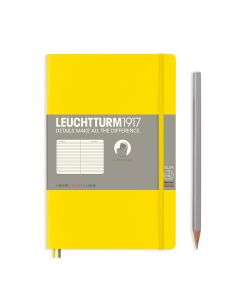 LEUCHTTURM1917 Notitieboek Composition B6+ Soft Cover Yellow Gelijnd