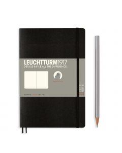 Leuchtturm1917 Notitieboek Slim B6+ Soft Cover Black Blanco