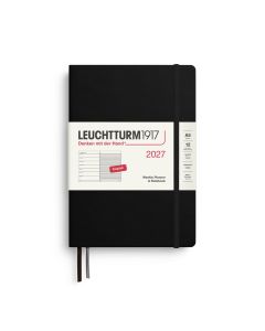Leuchtturm1917 Agenda 2027 Weekplanner + Notities Medium Black