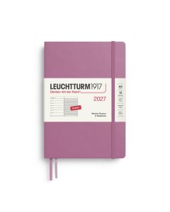 Leuchtturm1917 Agenda 2027 Weekplanner + Notities Medium Dusty Rose