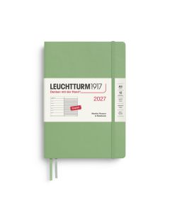 Leuchtturm1917 Agenda 2027 Weekplanner + Notities Medium Sage
