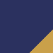 Parker Meridian Blue Gold Trim Vulpen